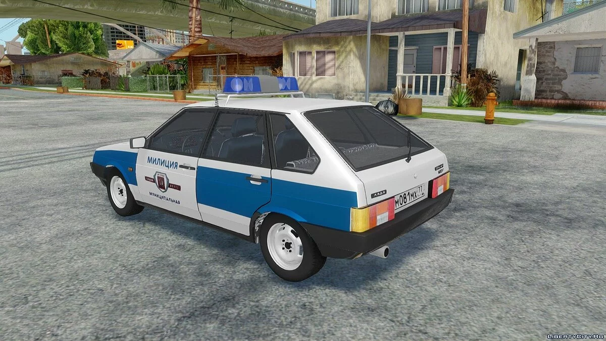 ВАЗ-2109 Муниципальная милиция / GTA San Andreas