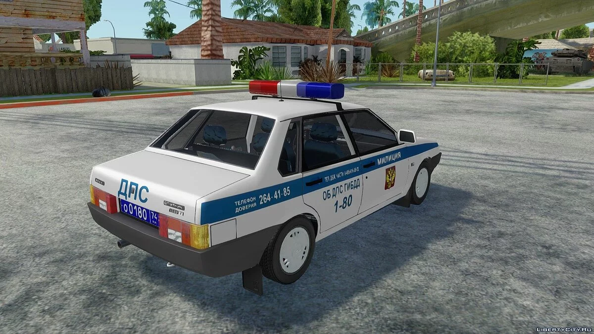 ВАЗ-21099 Милиция ДПС / GTA San Andreas