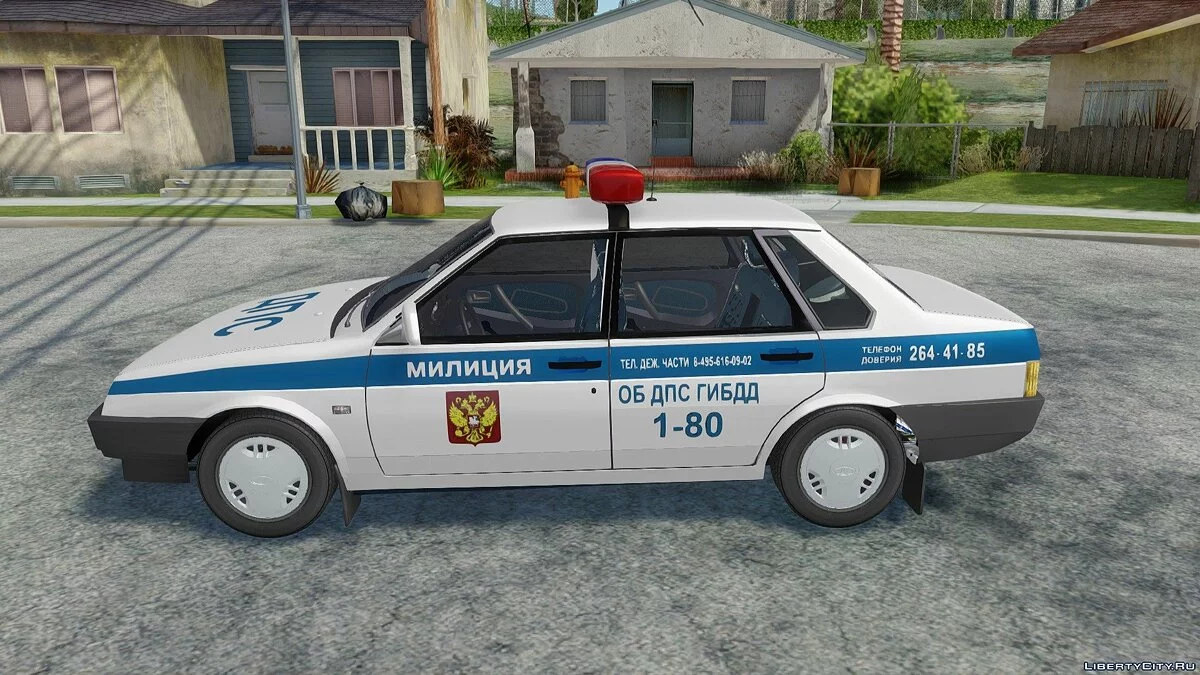 ВАЗ-21099 Милиция ДПС / GTA San Andreas