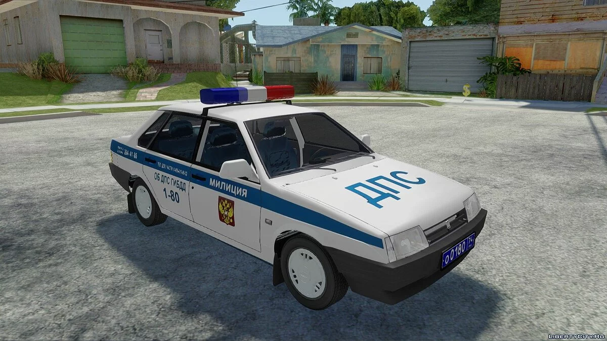 ВАЗ-21099 Милиция ДПС / GTA San Andreas