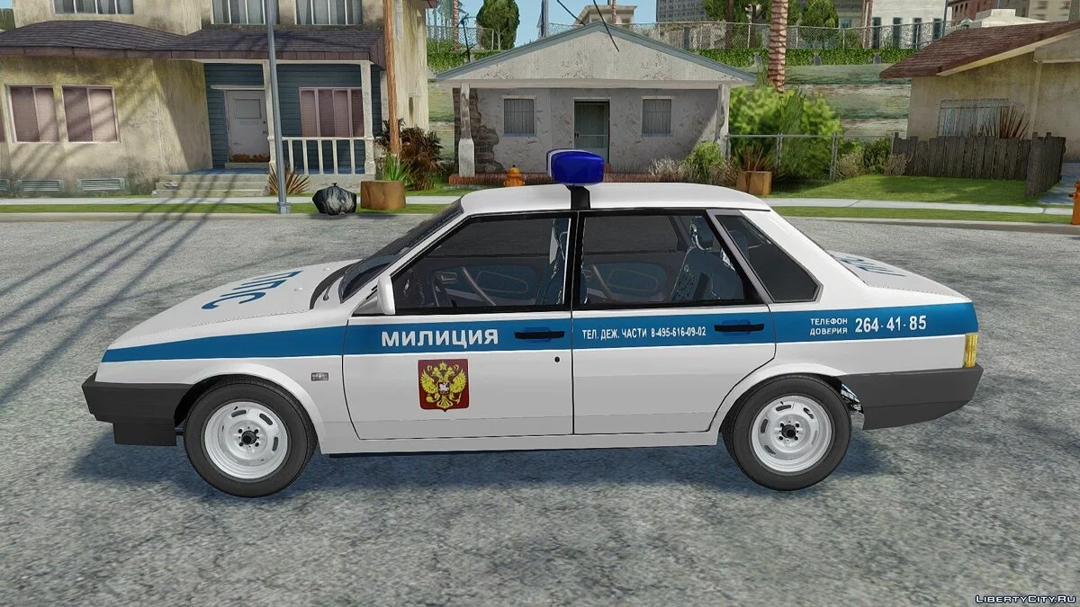 ВАЗ-21099 Милиция ППС / GTA San Andreas
