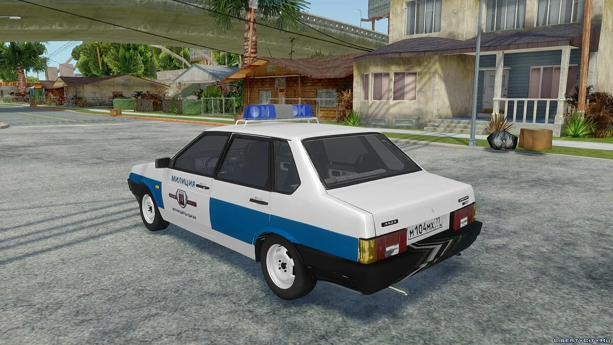 ВАЗ-21099 Муниципальная милиция / GTA San Andreas