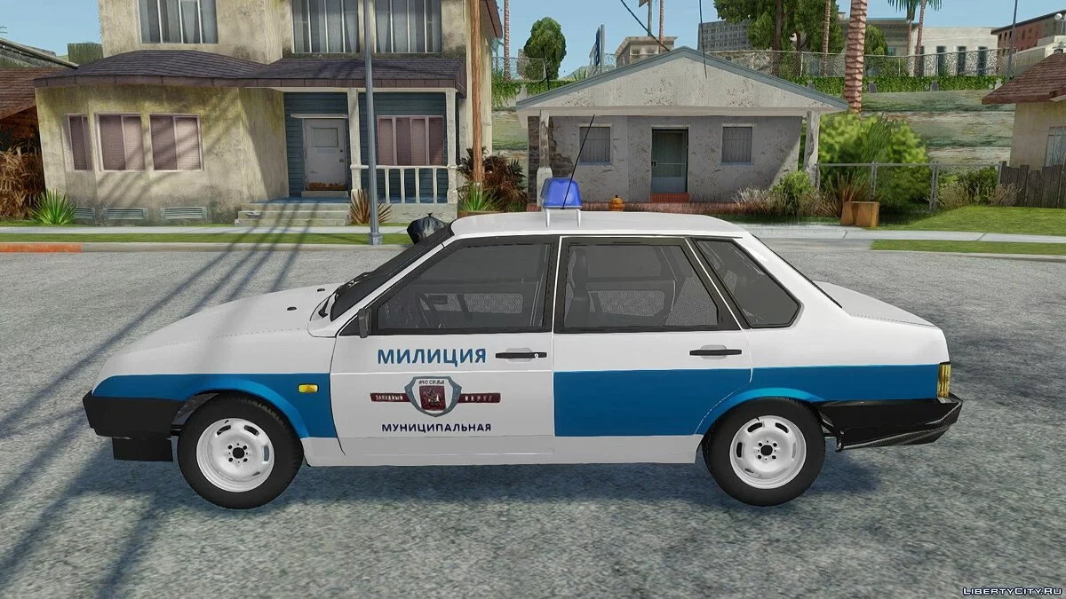 ВАЗ-21099 Муниципальная милиция / GTA San Andreas
