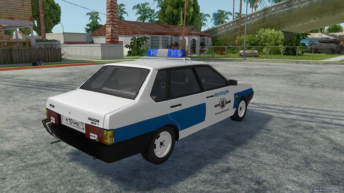 ВАЗ-21099 Муниципальная милиция / GTA San Andreas