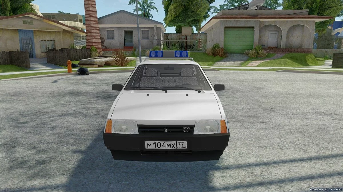ВАЗ-21099 Муниципальная милиция / GTA San Andreas