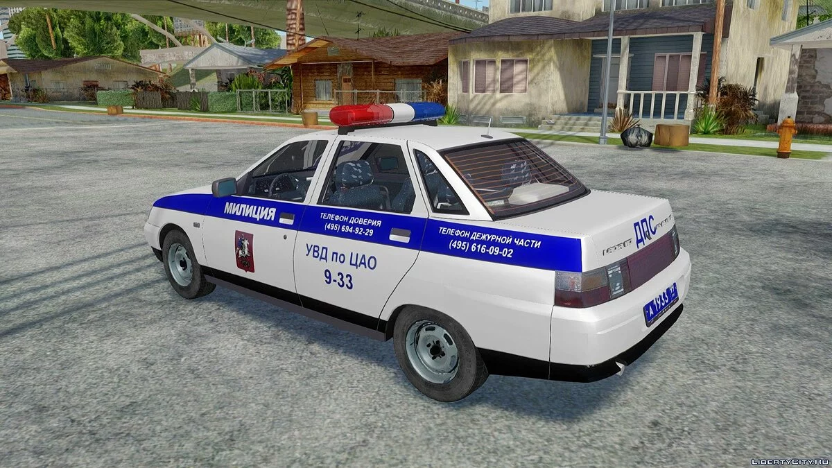 ВАЗ-2110 Милиция ДПС / GTA San Andreas