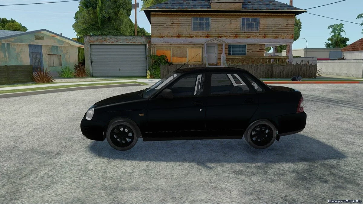Lada Priora Black Edition 2018 / GTA San Andreas