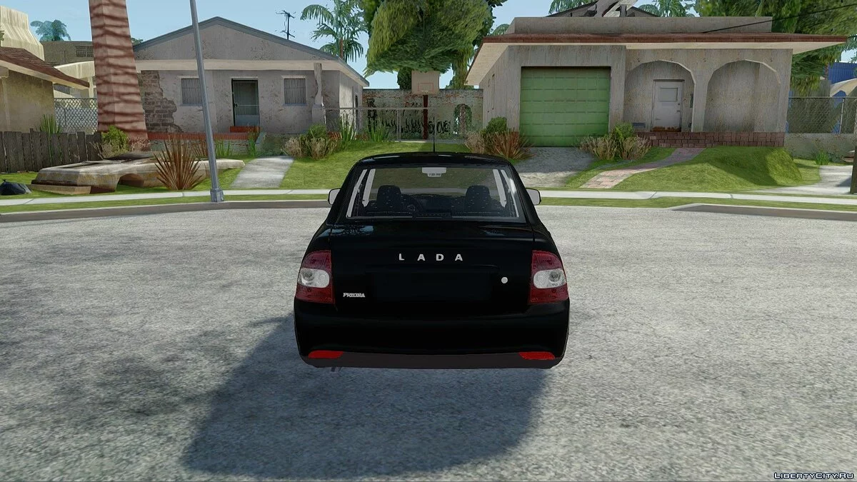 Lada Priora Black Edition 2018 / GTA San Andreas