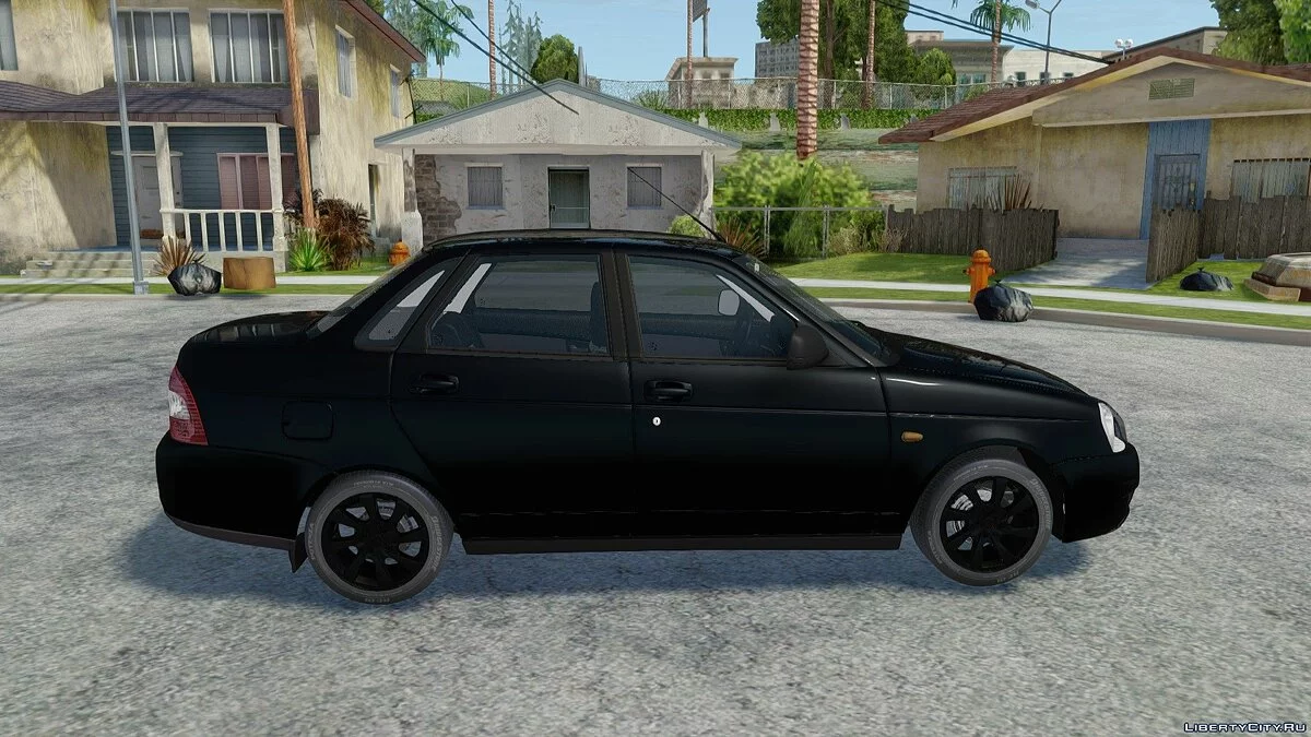 Lada Priora Black Edition 2018 / GTA San Andreas