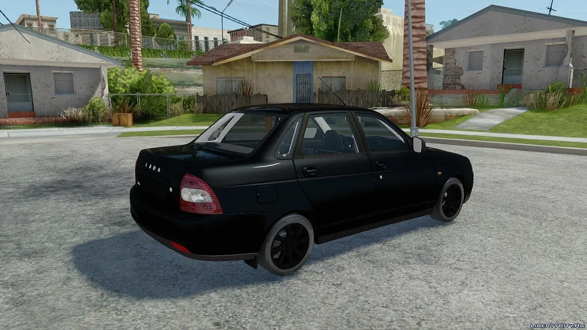 Lada Priora Black Edition 2018 / GTA San Andreas