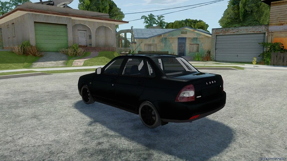 Lada Priora Black Edition 2018 / GTA San Andreas