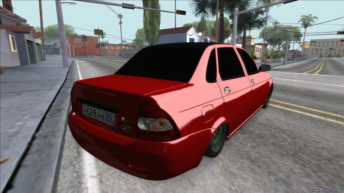 Lada 2170 Priora Спартак Москва / GTA San Andreas