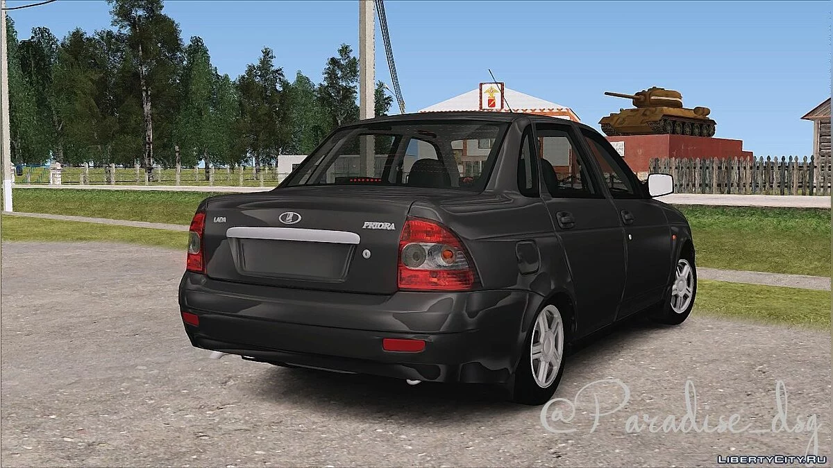 Lada Priora дорестайлинг / GTA San Andreas