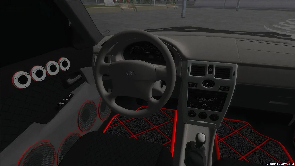Lada Priora Камуфляж / GTA San Andreas