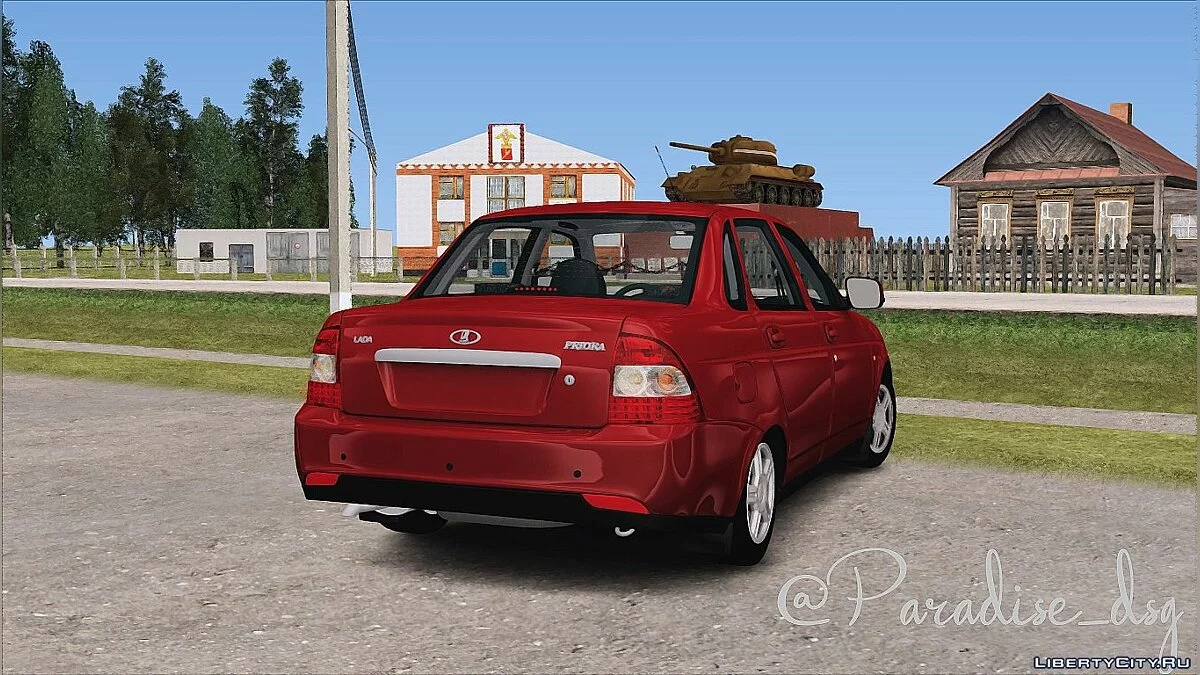 Lada Priora рестайлинг / GTA San Andreas
