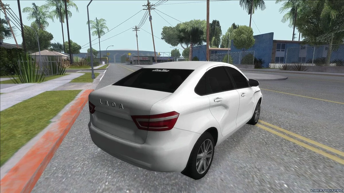 Lada Vesta Сток / GTA San Andreas