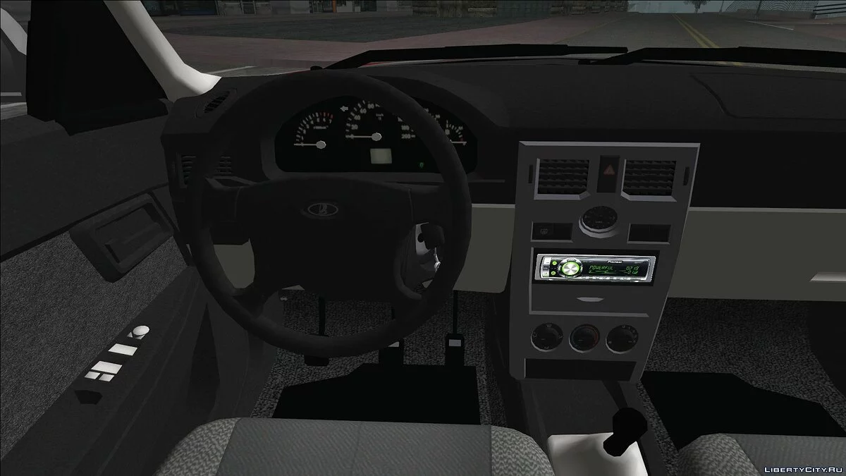 Lada Priora — сопровождение опасных грузов / GTA San Andreas