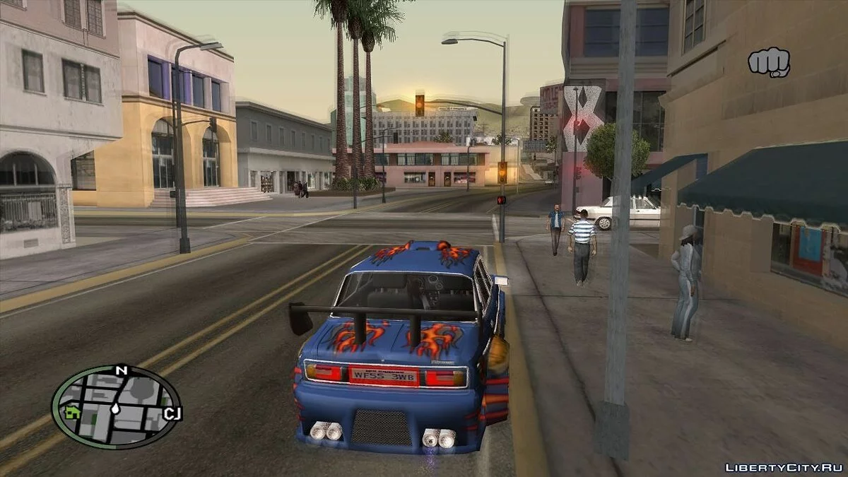 ВАЗ 2106 GTX tune 2.0 / GTA San Andreas