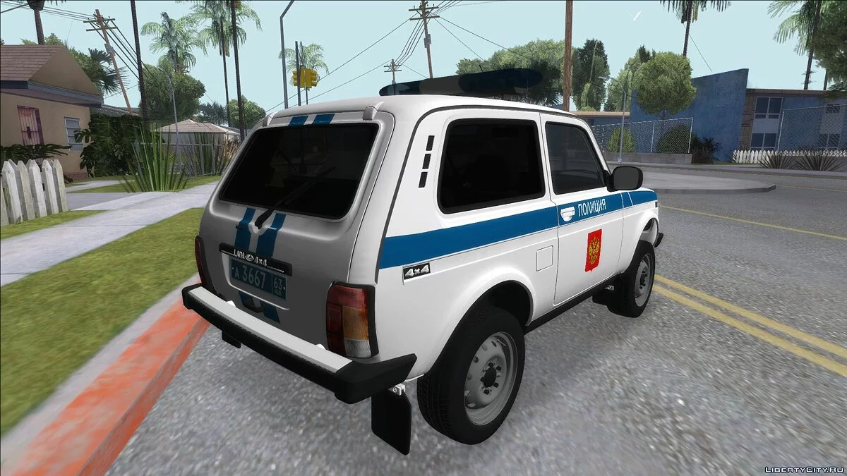 ВАЗ 2121 Полиция / GTA San Andreas