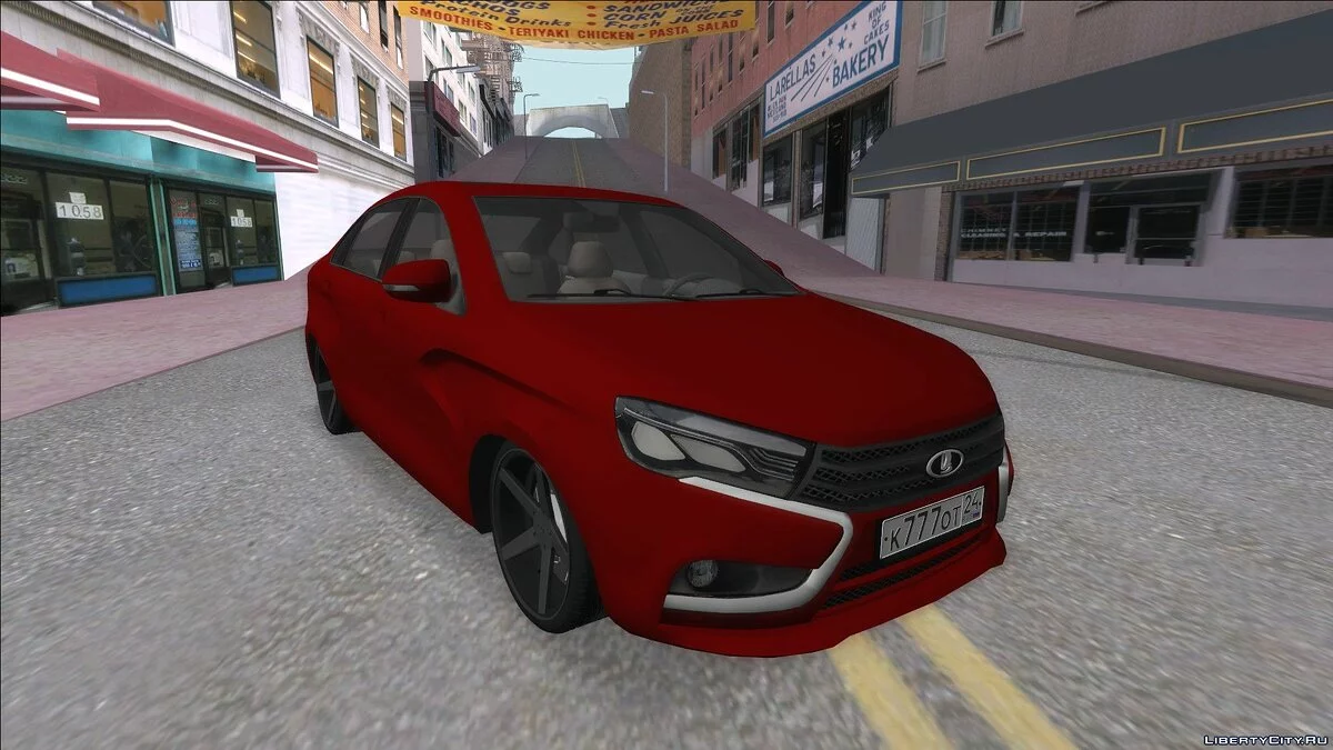 Lada Vesta BPAN / GTA San Andreas