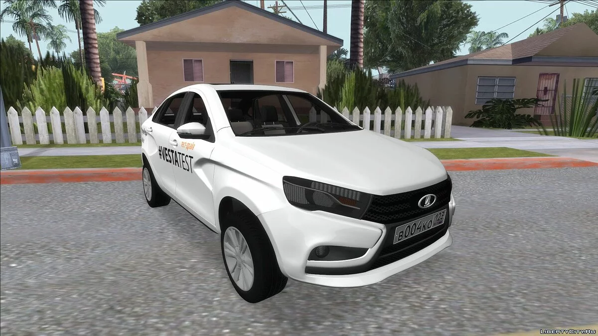 Lada Vesta VESTATEST / GTA San Andreas
