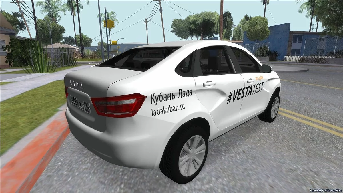 Lada Vesta VESTATEST / GTA San Andreas