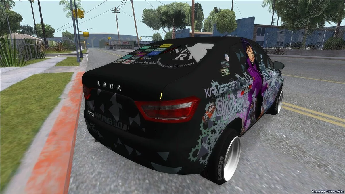 Lada Vesta ITASHA PROJECT NERV MISATO / GTA San Andreas