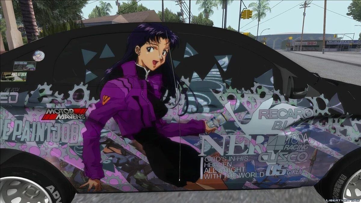 Lada Vesta ITASHA PROJECT NERV MISATO / GTA San Andreas