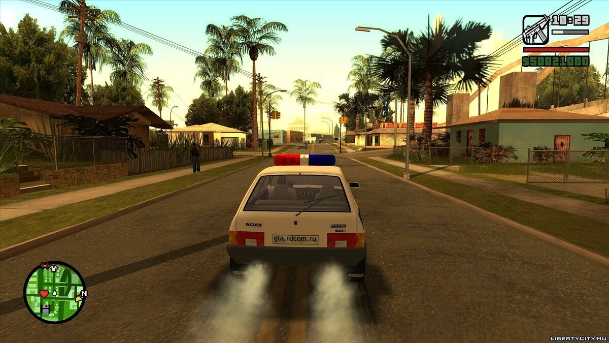 ВАЗ-21093 Милиция / GTA San Andreas