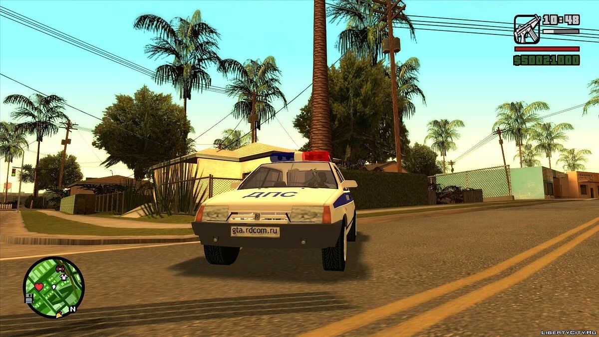 ВАЗ-21093 Милиция / GTA San Andreas