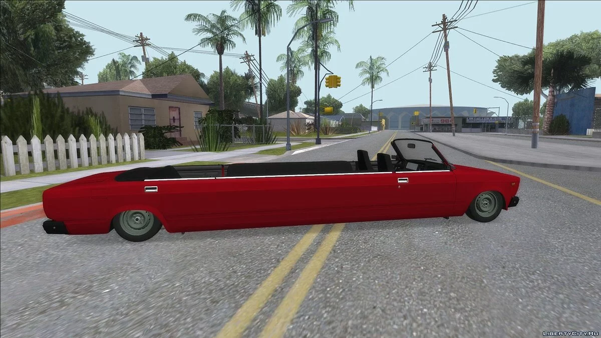 ВАЗ 2107 Лимузин / GTA San Andreas