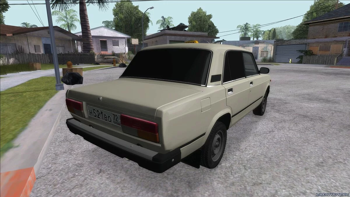 ВАЗ 2107 Такси / GTA San Andreas