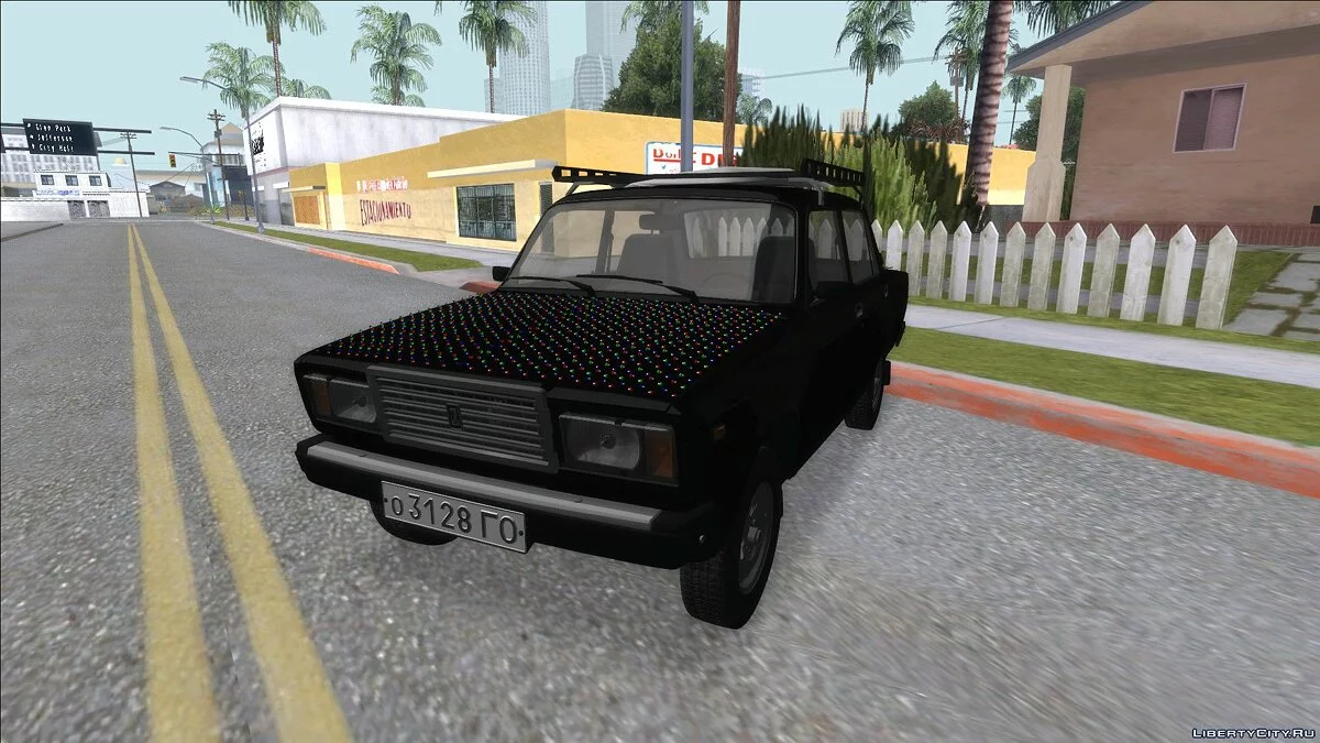 ВАЗ 2107 Зима / GTA San Andreas