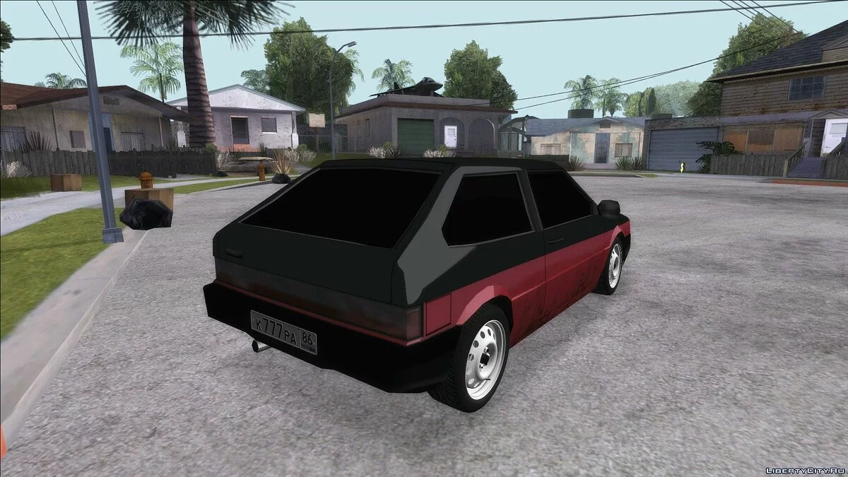 ВАЗ 2108 Rus Plate / GTA San Andreas