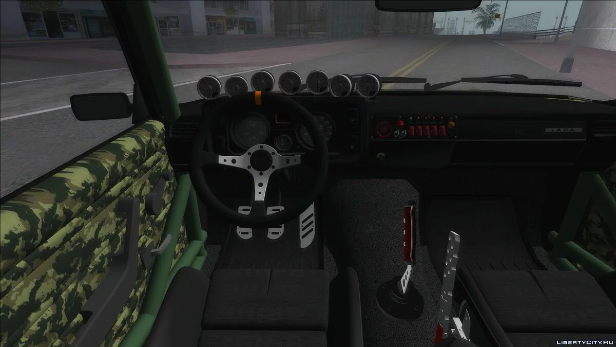 ВАЗ 2105 Камуфляж Дрифт / GTA San Andreas
