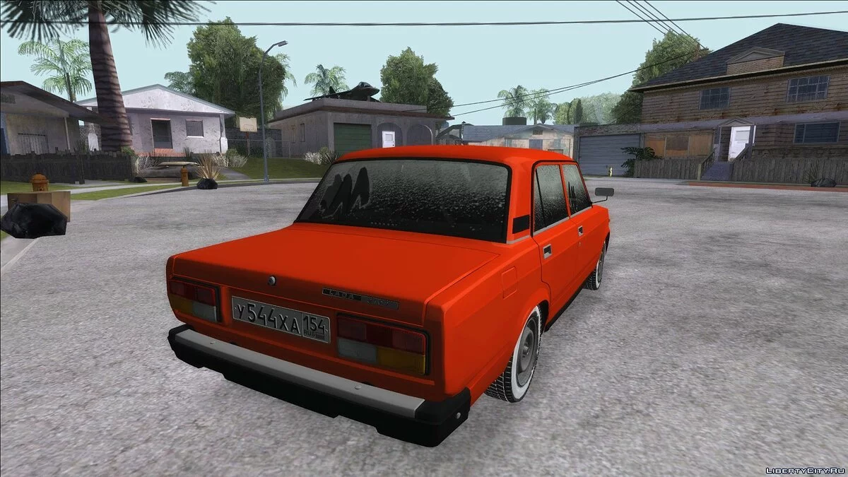 ВАЗ 2107 Зима / GTA San Andreas