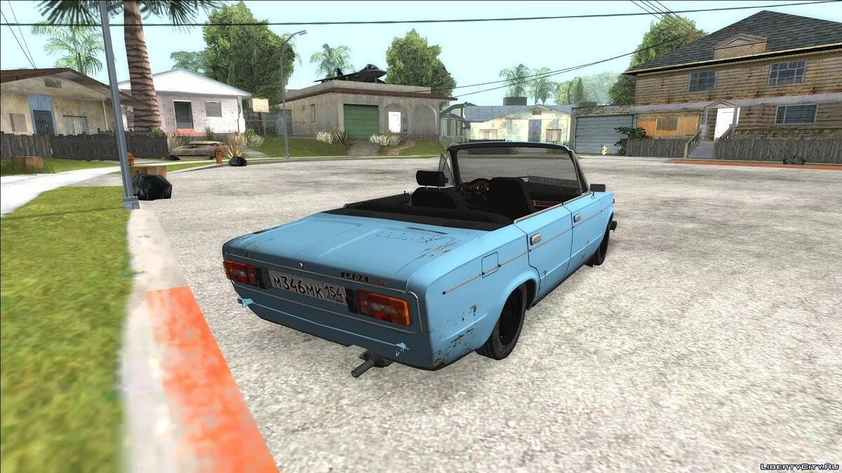ВАЗ 21063 Старый ржавый кабриолет / GTA San Andreas