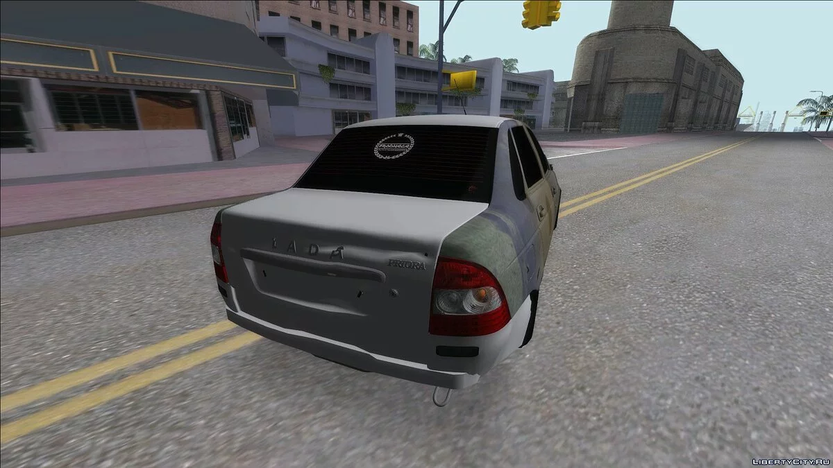 Lada Priora Битая / GTA San Andreas