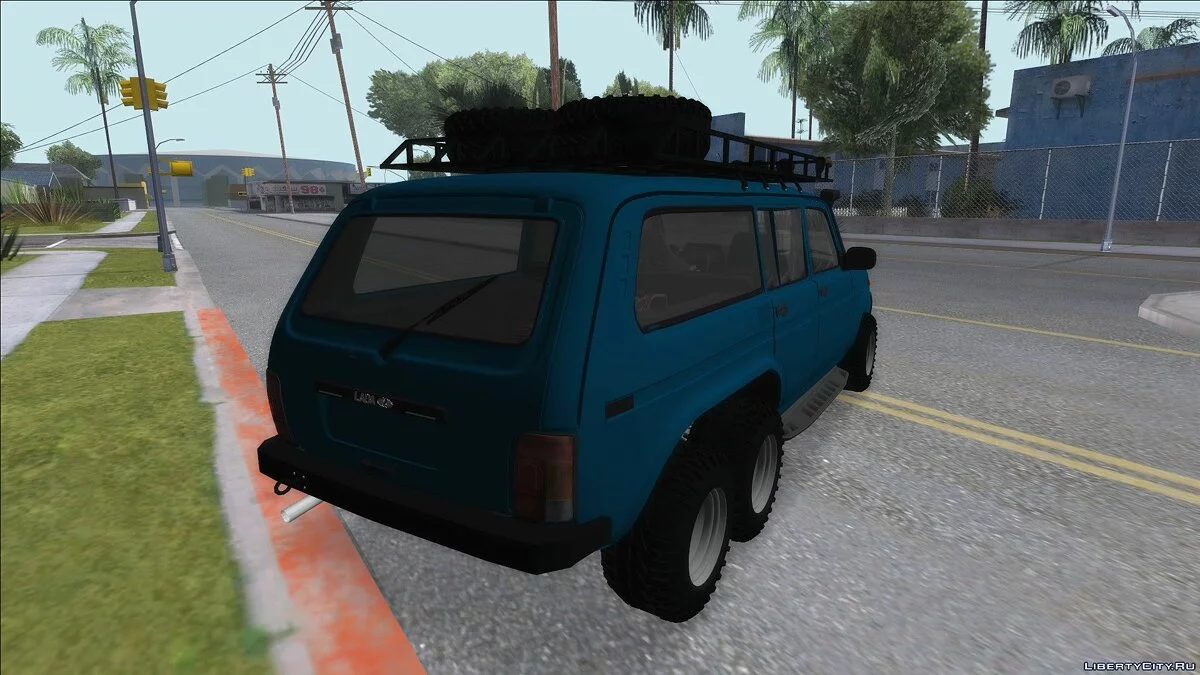 ВАЗ Нива 6х6 Офф-роуд / GTA San Andreas