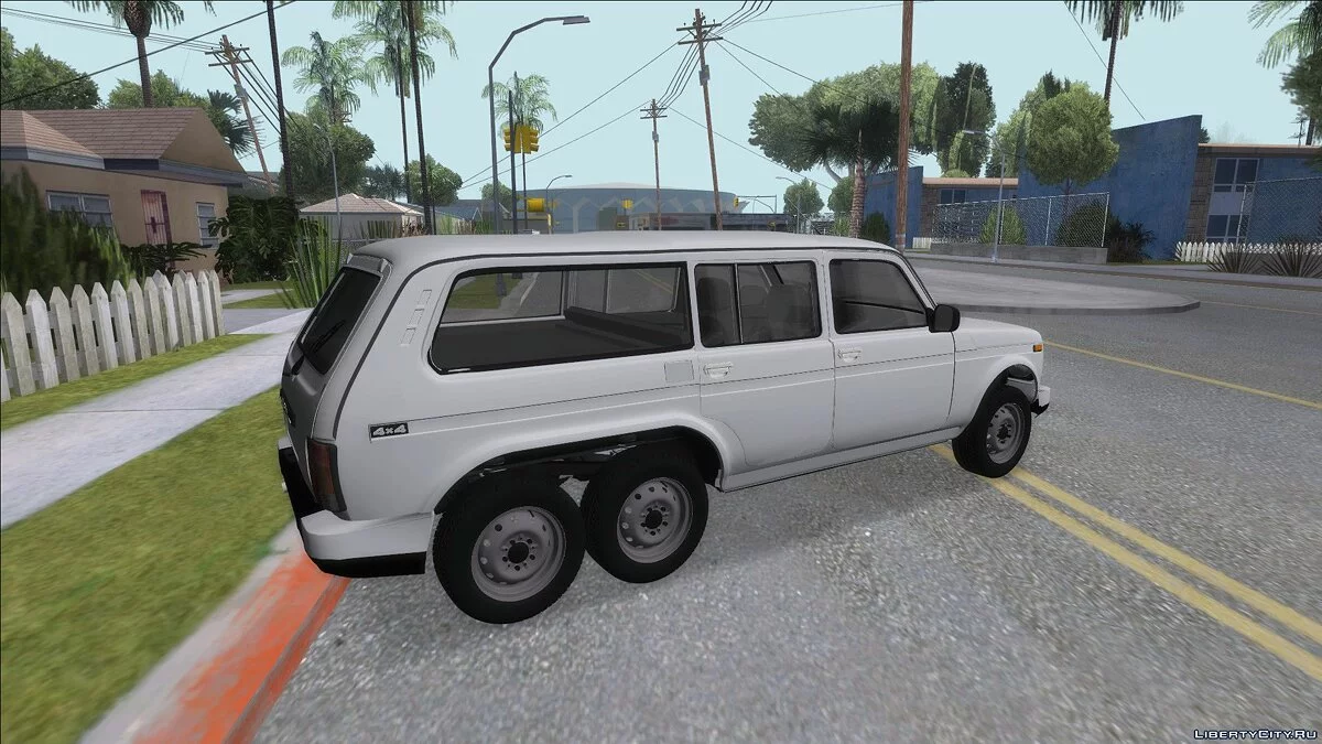 ВАЗ Нива 6х6 Сток / GTA San Andreas
