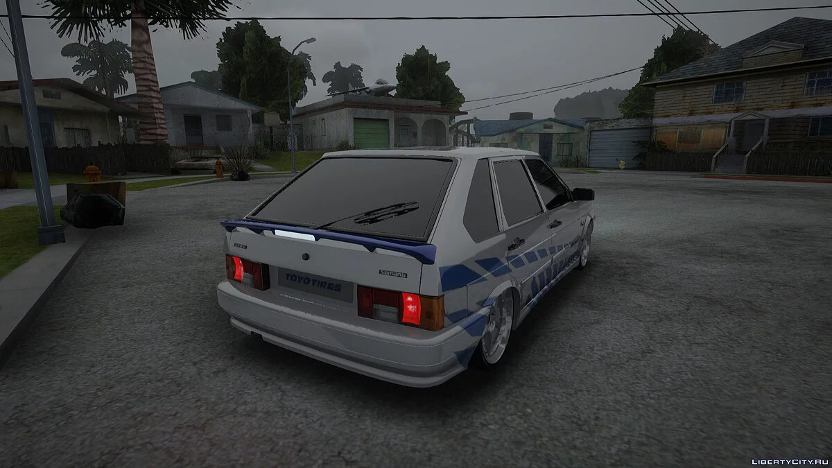 ВАЗ 2114 (покраска Skyline R34) / GTA San Andreas