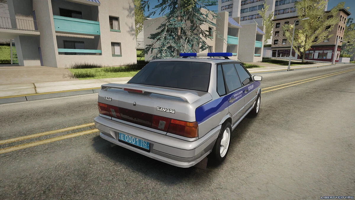 ВАЗ 2115 Полиция / GTA San Andreas