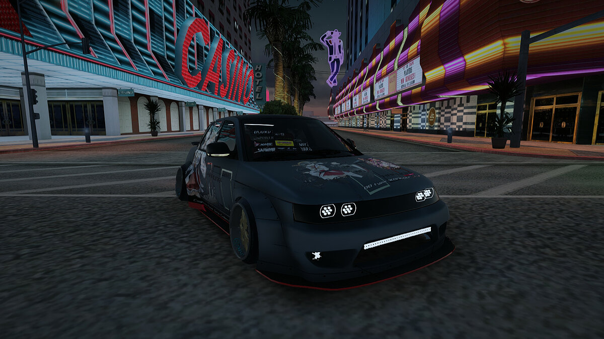 Скачать ВАЗ Minty Rocket Bunny Edition для GTA San Andreas