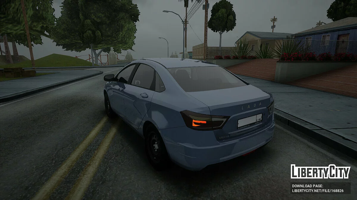 Lada Vesta + CCD / GTA San Andreas