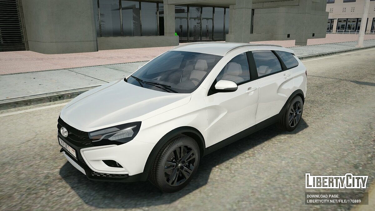 Скачать Lada Vesta SW Cross для GTA San Andreas