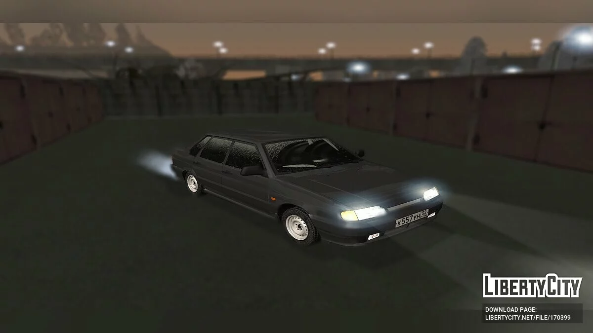 ВАЗ 2115 Зимняя версия / GTA San Andreas