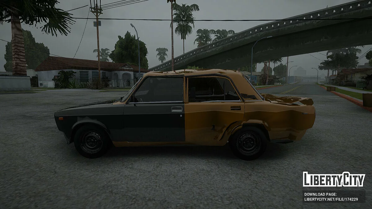 ВАЗ 2105 Битая / GTA San Andreas