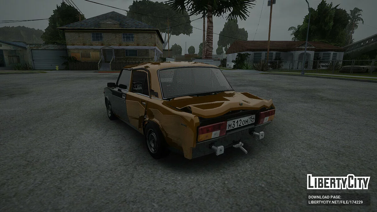 ВАЗ 2105 Битая / GTA San Andreas