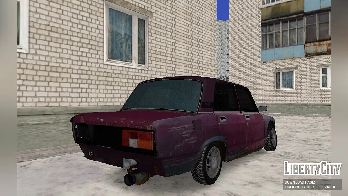 ВАЗ 2105 Мертвая / GTA San Andreas