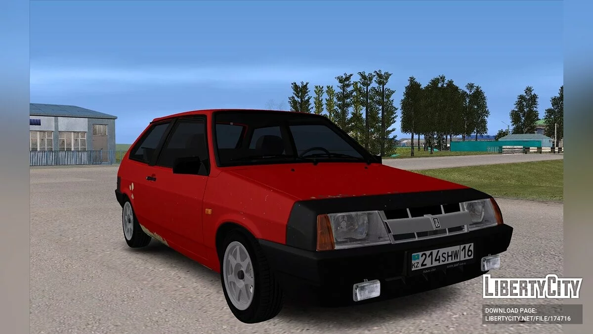 ВАЗ 2108 Немножко убитая / GTA San Andreas